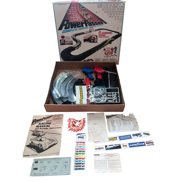 Lionel Fire Leap Slot Car Racing Set – Vintage Power Passers Box (No Cars) - Picture 1 of 16